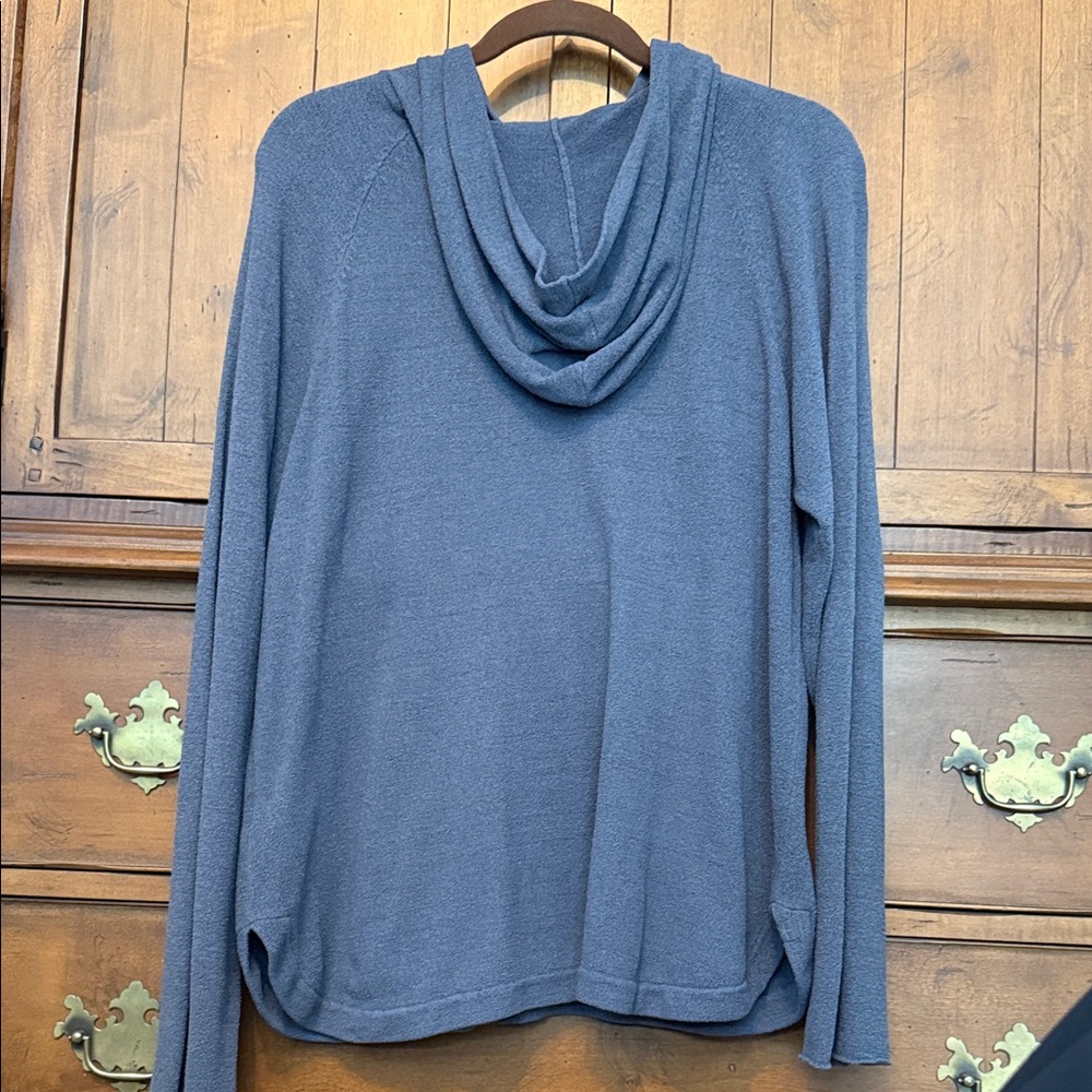 Barefoot Dreams Blue Hoodie - Picture 3 of 4